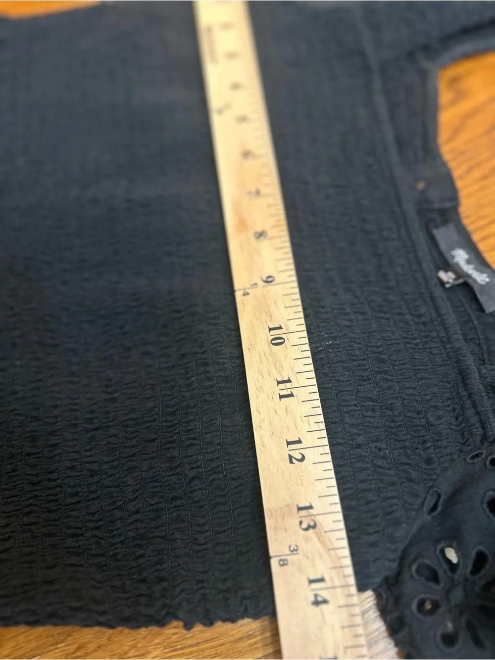 Madewell smocked bodice